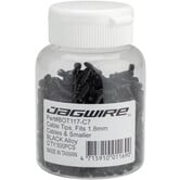 Jagwire 1.2mm Cable End Crimps Black Bottle/500