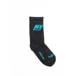N+1 Logo 6" Wool Socks