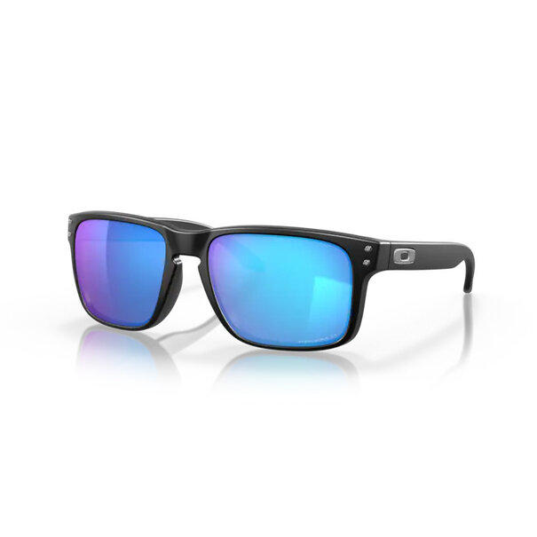 OAKLEY Holbrook Matte Black w/ PRIZM Sapphire Polarized Sunglasses- Men's