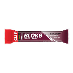 Clif Bloks Energy Chews Black Cherry with Caffeine single
