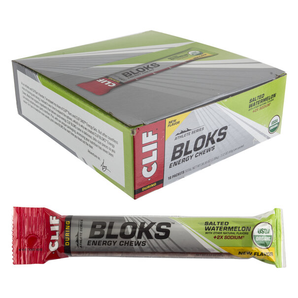 CLIF BAR Bloks Energy Chews Salted Watermelon single