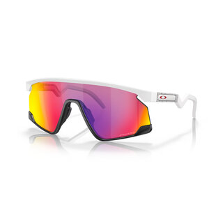 Oakley BXTR Matte White w/ PRIZM Road Sunglasses