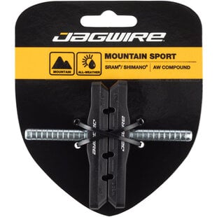 Jagwire Mountain Sport Brake Pads Smooth Post Black