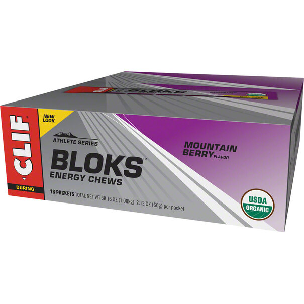 CLIF BAR Bloks Energy Chews Mountain Berry