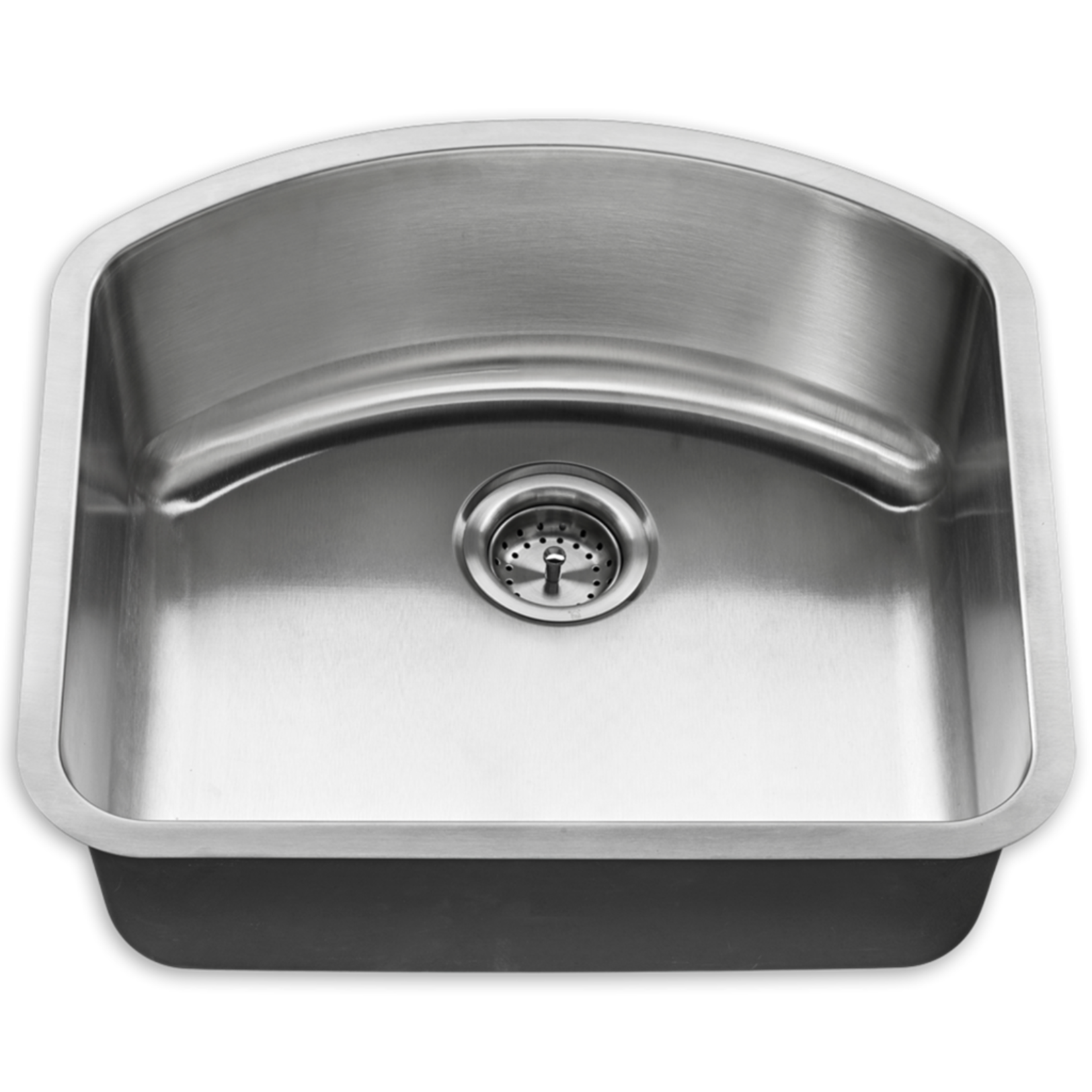 Danville Undermount 23in x 21in Stainless Steel Single Bowl Kitchen