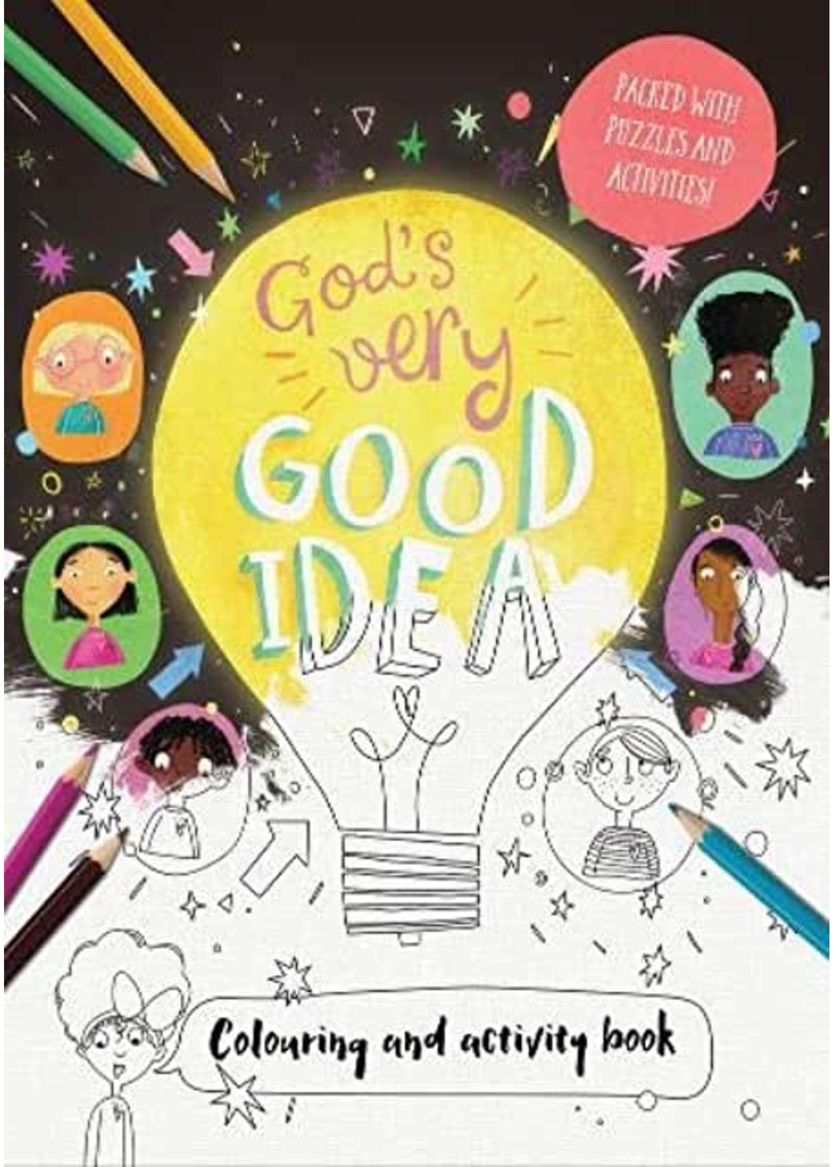 Newbell, Trilla God's Very Good Idea - Coloring and Activity Book: Packed with Puzzles and Activities