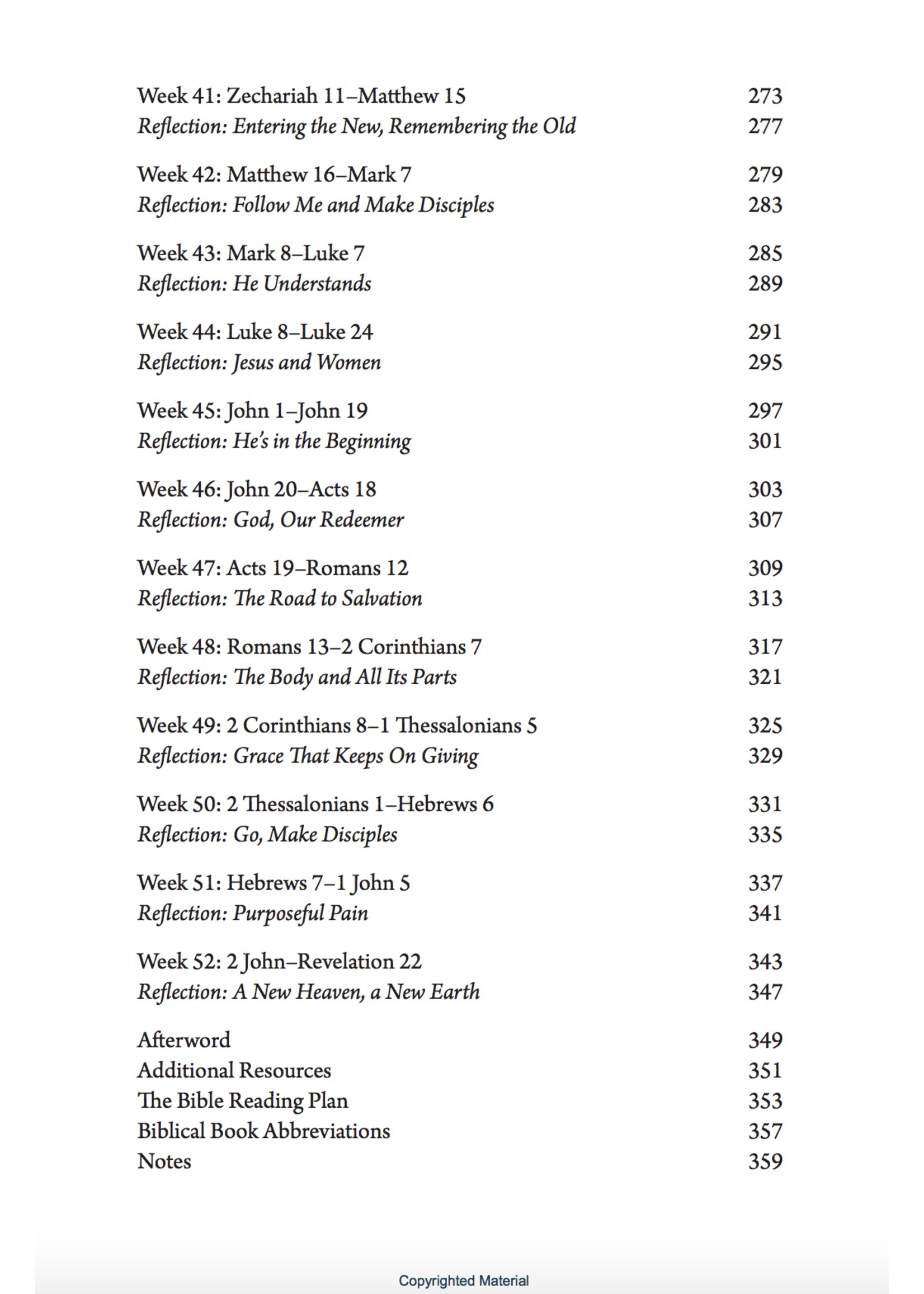 Newbell, Trilla 52 Weeks in the Word: A Companion for Reading Through the Bible in a Year