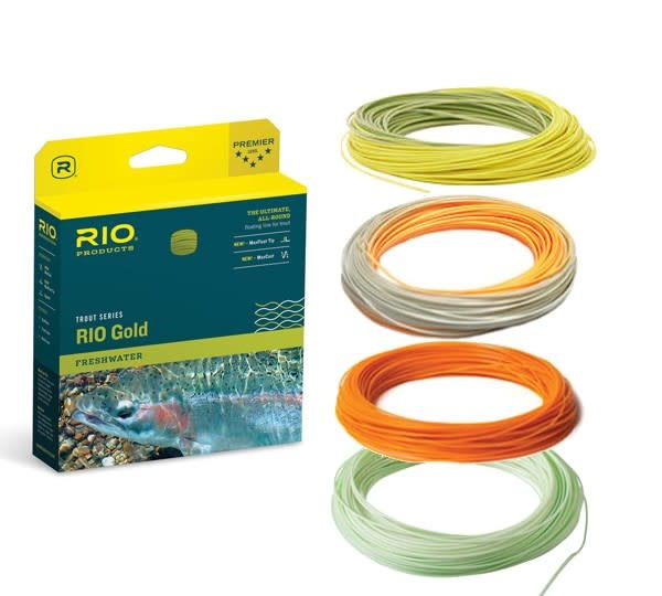 Rio Gold Fly Line (Premier) WF5F / Moss/Gold
