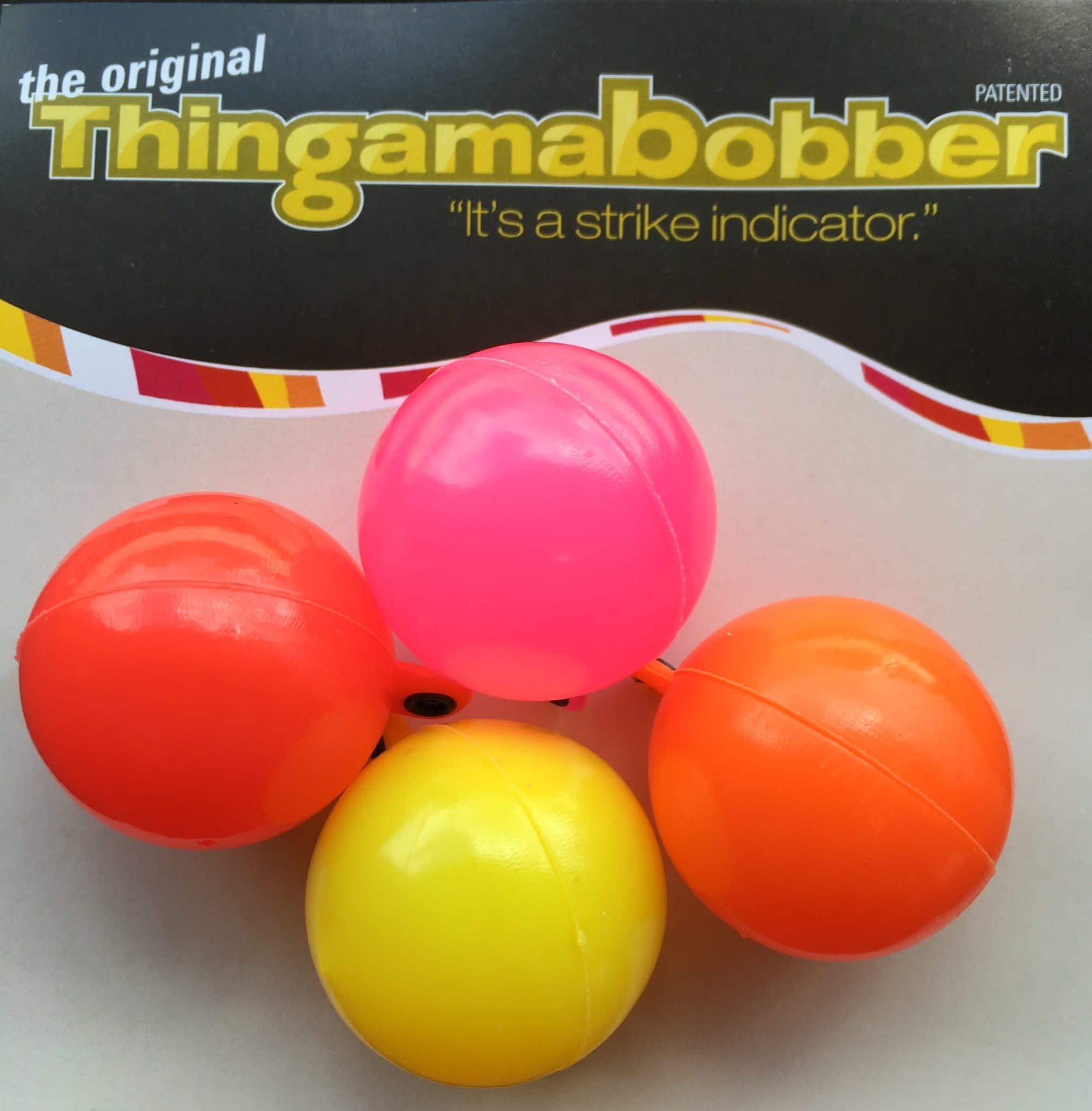 Large Thingamabobbers Multicolored Four Pack Salmon River Fly Box