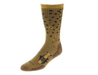 Rep Your Water Brown Trout Socks