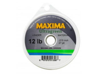 Wheel 12Lb 27 Yds Maxima MLG-12 Ultragreen Leader