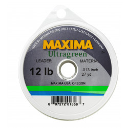 Wheel 12Lb 27 Yds Maxima MLG-12 Ultragreen Leader