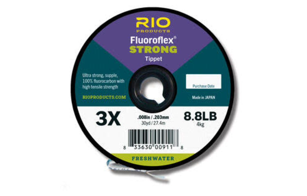 RIO Fluoroflex Strong Tippet 30yd