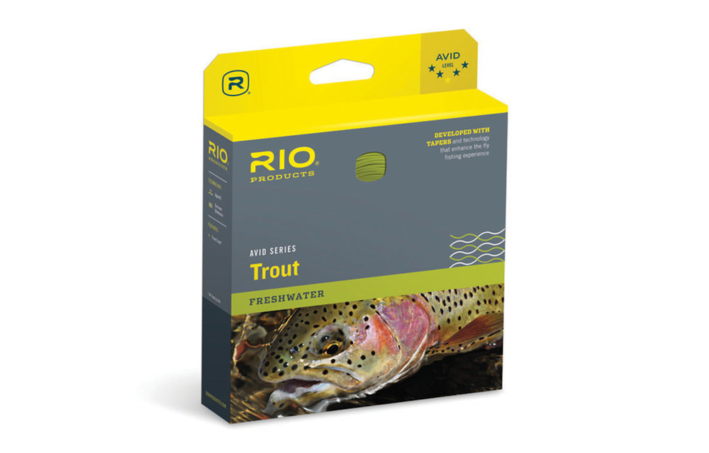 RIO Avid Trout Floating Fly Line - Salmon River Fly Box