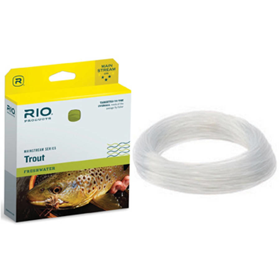 thumbnail image 2 of Rio Mainstream Intermediate Trout Fly Line – Clear, Low Visibility, Fly Fishing, 24m 2 of 6