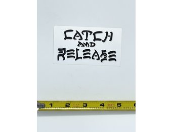 DREWLR Catch and Release Sticker