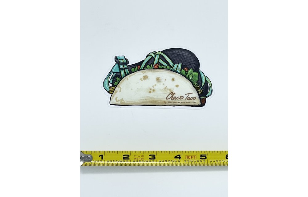 Bozeman Creative Chaco Taco Sticker
