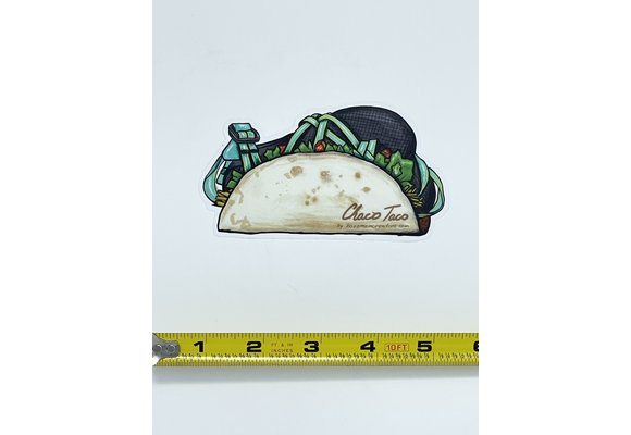 Bozeman Creative Chaco Taco Sticker