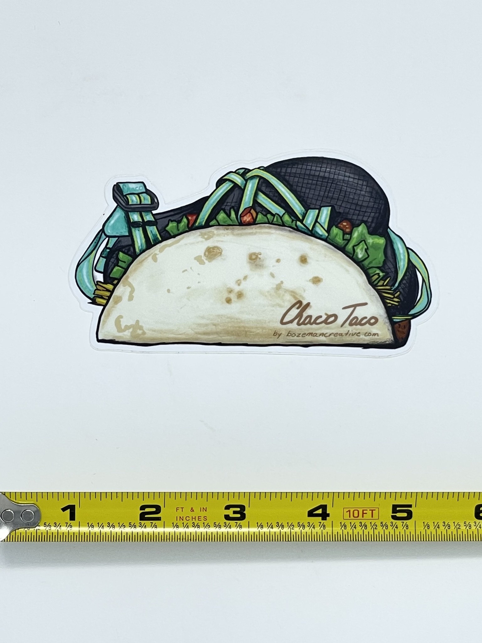 Bozeman Creative Chaco Taco Sticker