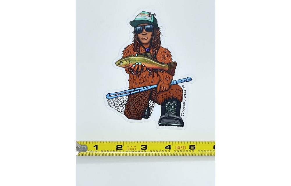 Bozeman Creative She Squatch Sticker