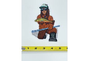 Bozeman Creative She Squatch Sticker