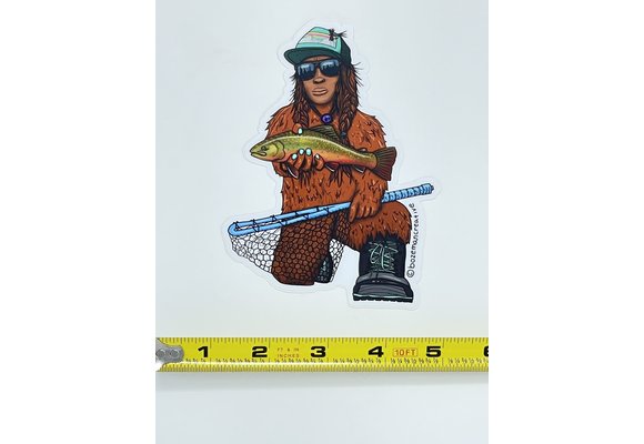 Bozeman Creative She Squatch Sticker