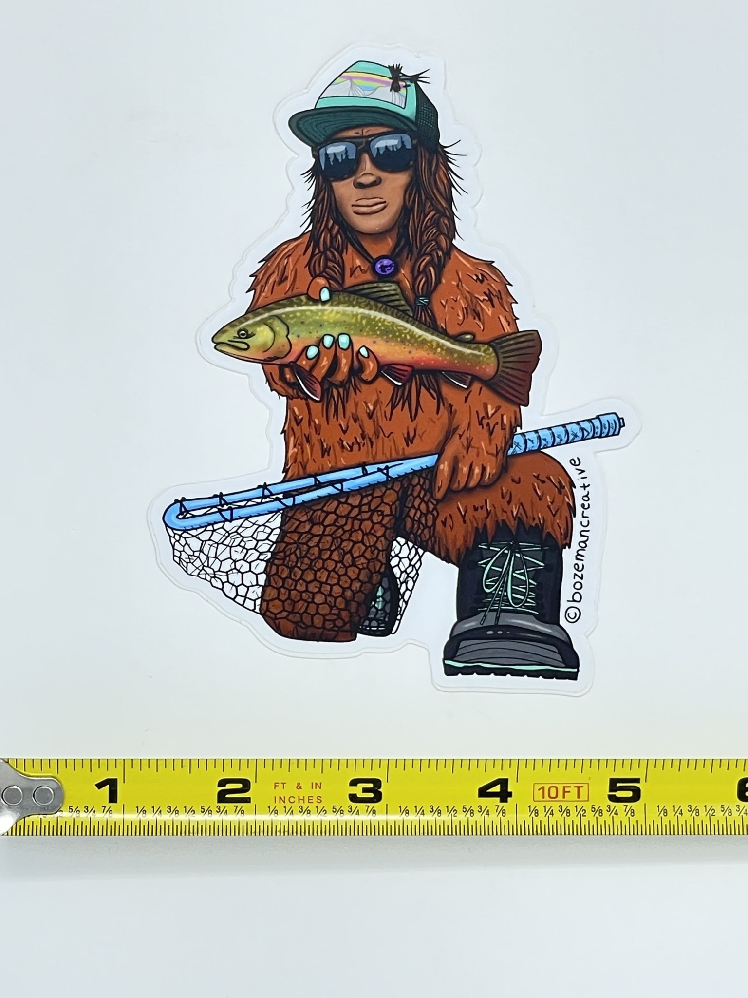 Bozeman Creative She Squatch Sticker