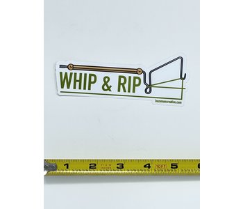 Bozeman Creative Whip And Rip Sticker