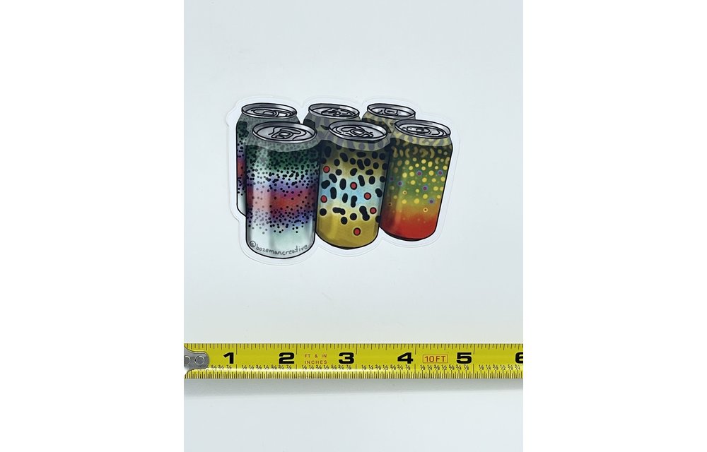 Bozeman Creative Trout Six Pack