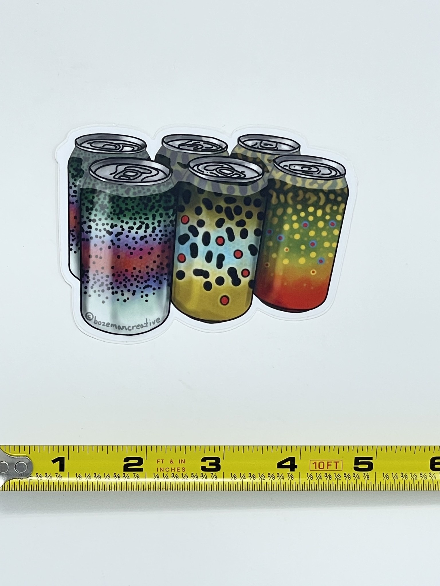 Bozeman Creative Trout Six Pack