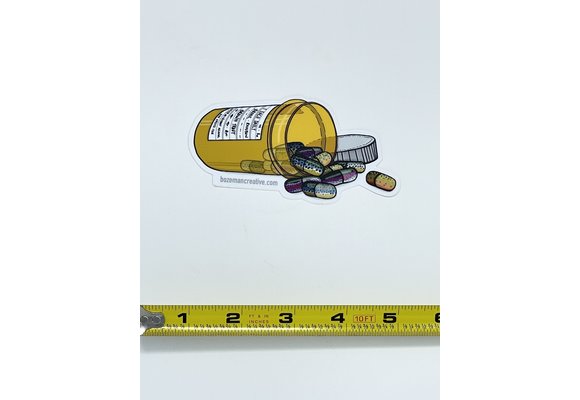 Bozeman Creative Trout Prescription Sticker