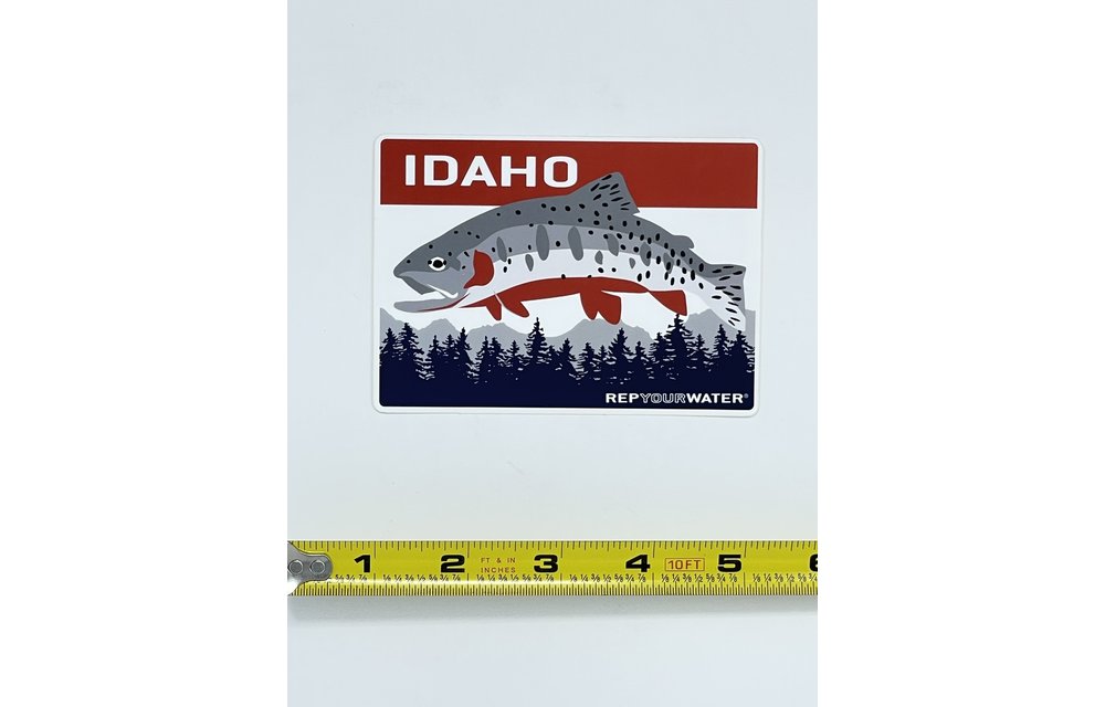 Rep Your Water Idaho Cutty Sticker