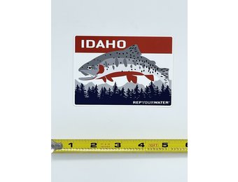 Rep Your Water Idaho Cutty Sticker