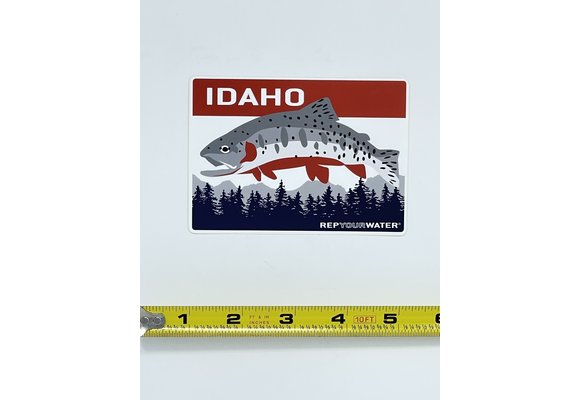 Rep Your Water Idaho Cutty Sticker