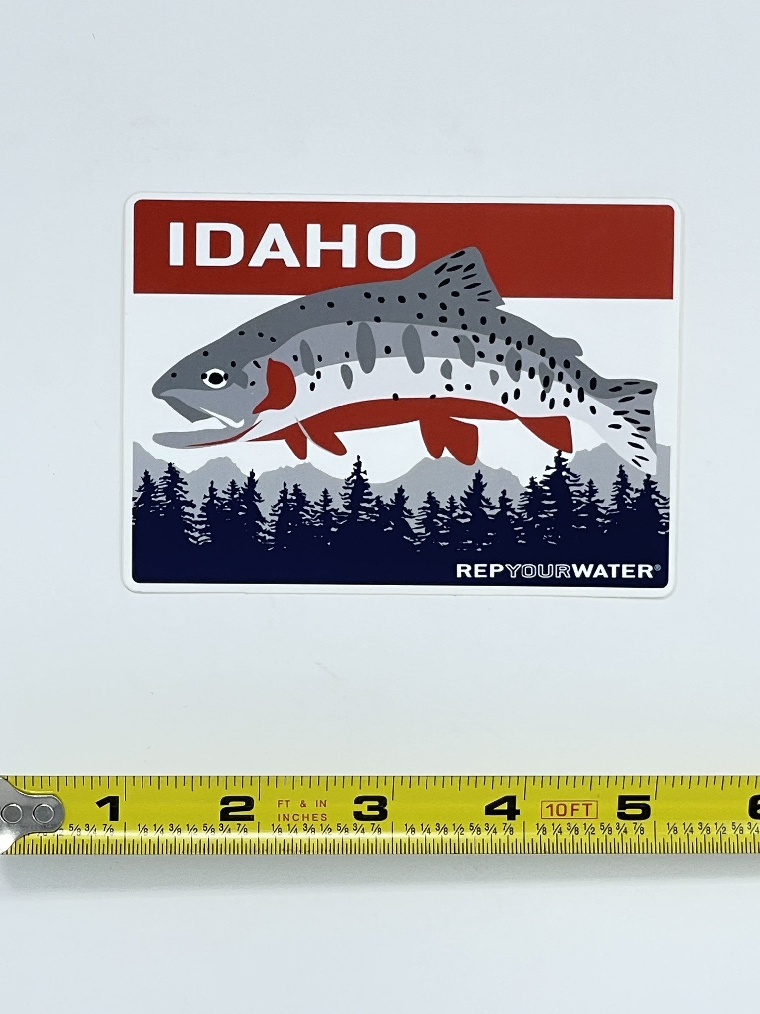 Rep Your Water Idaho Cutty Sticker