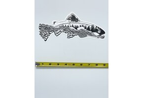 Nate Karnes Elements of Fly Fishing Sticker