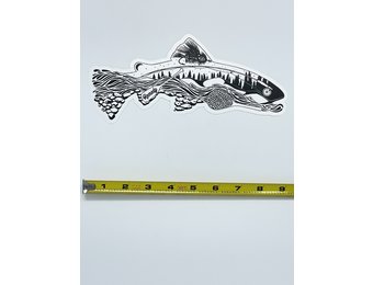 Nate Karnes Elements of Fly Fishing Sticker