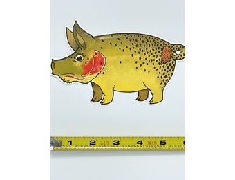 Nate Karnes Cutthroat Trout Pig Sticker