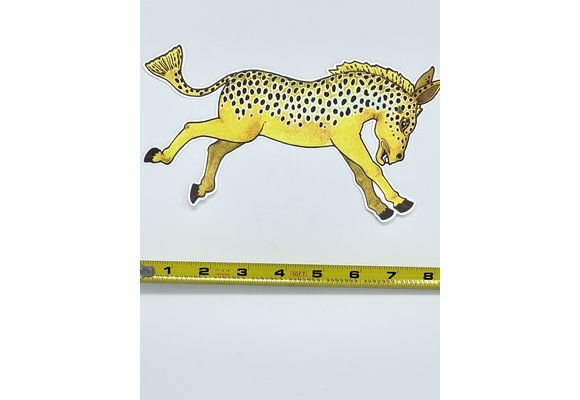 Nate Karnes Brown Trout Donkey Sticker