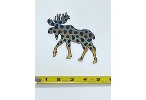 Casey Underwood Brown Moose Sticker