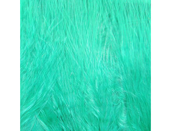 Hareline Strung Marabou Blood Quills Whitlock's Turquoise