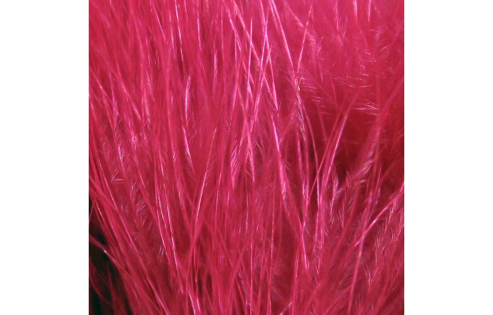 Hareline Strung Marabou Blood Quills Wine