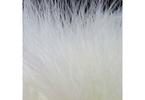Hareline Strung Marabou Blood Quills White