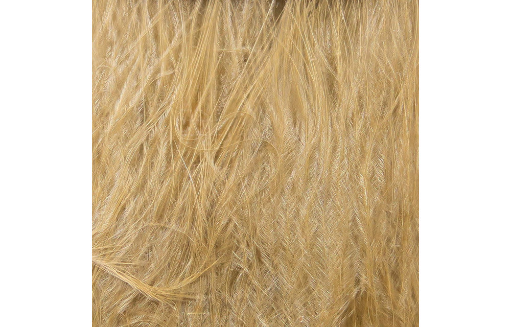 Hareline Strung Marabou Blood Quills Tan