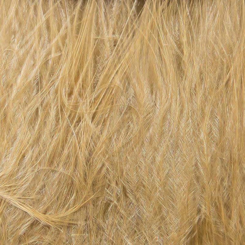 Hareline Strung Marabou Blood Quills Tan