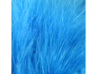 Hareline Strung Marabou Blood Quills Blue