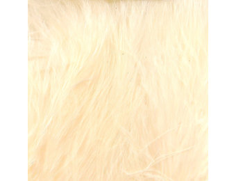 Hareline Strung Marabou Blood Quills Cream