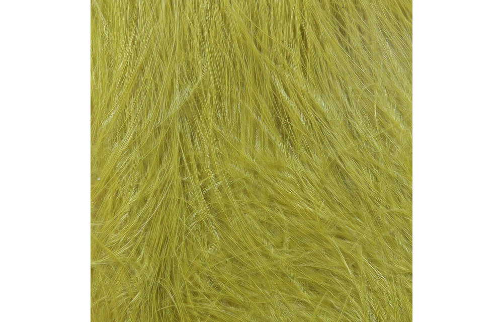 Hareline Strung Marabou Blood Quills Damsel Green