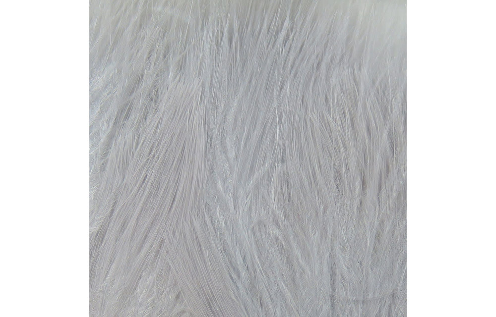 Hareline Strung Marabou Blood Quills Gray