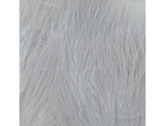 Hareline Strung Marabou Blood Quills Gray
